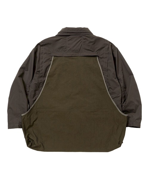 meanswhile(ミーンズワイル)の「Detachable Game Suck Hunting JKT(その他アウター・メンズ・ブラック/ブラウン系・3(L)/2(M))」の4枚目の写真
