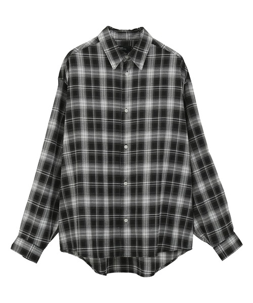 CRAFT STANDARD BOUTIQUE(クラフトスタンダードブティック)の「オンブレーチェックシャツ(シャツ/ブラウス・メンズ・ブラック/ベージュ/ブラウン・L/M/S)」の6枚目の写真