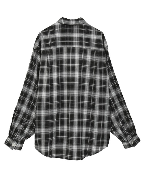 CRAFT STANDARD BOUTIQUE(クラフトスタンダードブティック)の「オンブレーチェックシャツ(シャツ/ブラウス・メンズ・ブラック/ベージュ/ブラウン・L/M/S)」の5枚目の写真