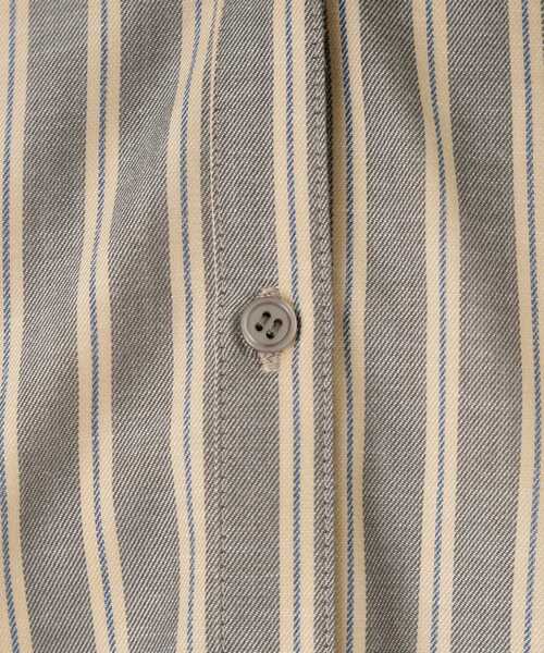 THE SHOP TK (ザ ショップ ティーケー )の「【後ろ姿もサマになる】ストライプ バックシャーリングシャツ/体型カバー/洗える(シャツ/ブラウス・レディース・アイボリー系2/ブラック系その他3/ブルー系7・12/13)」の15枚目の写真