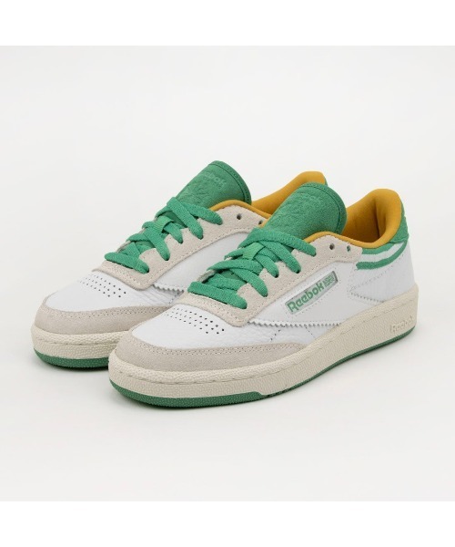 Reebok(リーボック)の「クラブシー 85 / CLUB C 85(スニーカー・メンズ・ホワイト×レッド/ホワイト×グリーン・22.5cm/23.0cm/23.5cm/24.5cm/24.0cm/25.0cm/25.5cm/26.0cm/26.5cm/27.0cm/27.5cm/28.0cm/28.5cm/29.0cm/30.0cm)」の10枚目の写真