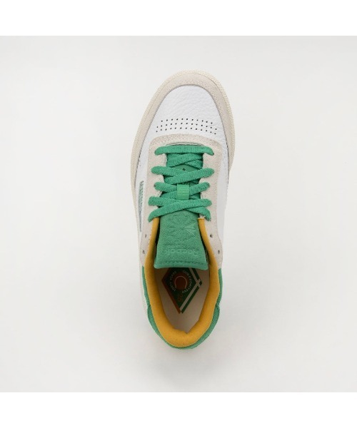Reebok(リーボック)の「クラブシー 85 / CLUB C 85(スニーカー・メンズ・ホワイト×レッド/ホワイト×グリーン・22.5cm/23.0cm/23.5cm/24.5cm/24.0cm/25.0cm/25.5cm/26.0cm/26.5cm/27.0cm/27.5cm/28.0cm/28.5cm/29.0cm/30.0cm)」の11枚目の写真