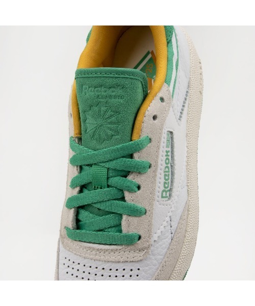 Reebok(リーボック)の「クラブシー 85 / CLUB C 85(スニーカー・メンズ・ホワイト×レッド/ホワイト×グリーン・22.5cm/23.0cm/23.5cm/24.5cm/24.0cm/25.0cm/25.5cm/26.0cm/26.5cm/27.0cm/27.5cm/28.0cm/28.5cm/29.0cm/30.0cm)」の14枚目の写真