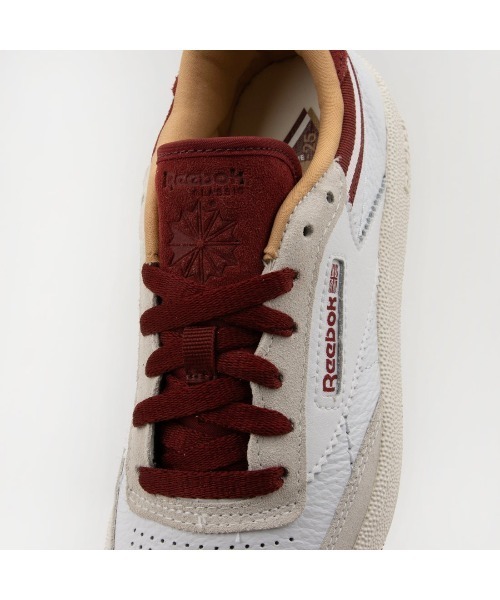 Reebok(リーボック)の「クラブシー 85 / CLUB C 85(スニーカー・メンズ・ホワイト×レッド/ホワイト×グリーン・22.5cm/23.0cm/23.5cm/24.5cm/24.0cm/25.0cm/25.5cm/26.0cm/26.5cm/27.0cm/27.5cm/28.0cm/28.5cm/29.0cm/30.0cm)」の7枚目の写真