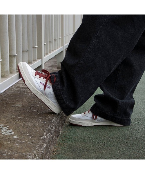 Reebok(リーボック)の「クラブシー 85 / CLUB C 85(スニーカー・メンズ・ホワイト×レッド/ホワイト×グリーン・22.5cm/23.0cm/23.5cm/24.5cm/24.0cm/25.0cm/25.5cm/26.0cm/26.5cm/27.0cm/27.5cm/28.0cm/28.5cm/29.0cm/30.0cm)」の8枚目の写真