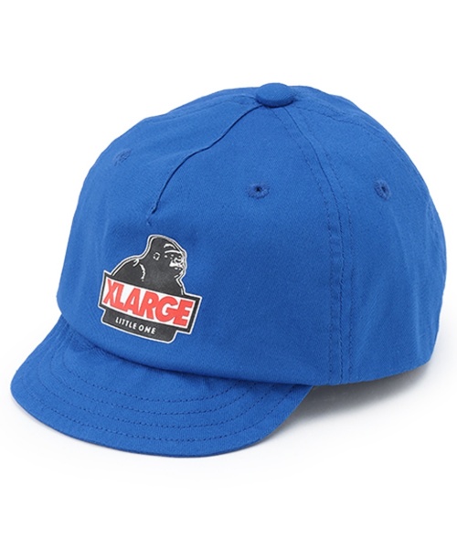 XLARGE KIDS(エクストララージキッズ)の「スランテッドOGベビーキャップ(その他ベビー用品・キッズ・ブラック/ブルー/グリーン・44-46cm)」の3枚目の写真