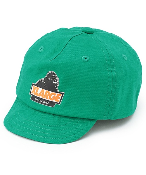 XLARGE KIDS(エクストララージキッズ)の「スランテッドOGベビーキャップ(その他ベビー用品・キッズ・ブラック/ブルー/グリーン・44-46cm)」の2枚目の写真