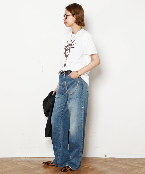 Couture d'adam(クチュールドアダム)の「【COUTURE D'ADAM/クチュールドアダム】Vintage T-Shirt/The Stars(Tシャツ/カットソー・レディース・ホワイト・FREE)」の5枚目の写真