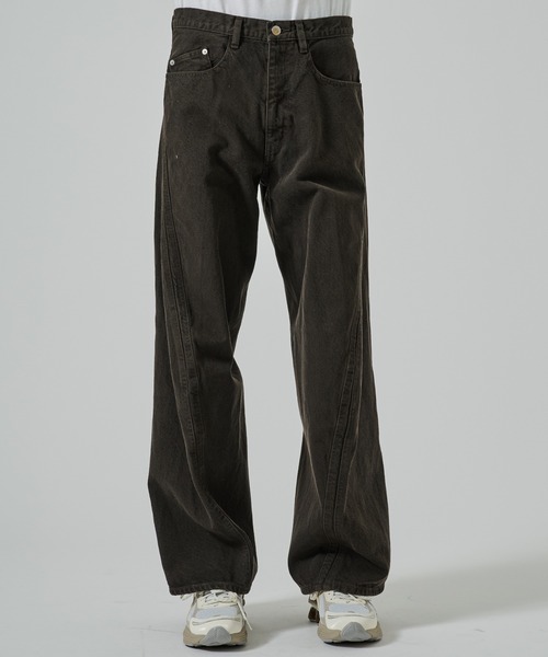 パンツ NVRFRGT 3D Twisted Jeans NVRFRGT - 【残りわずか】3D Twisted Jeans | ACRMTSM ONLINE STORE