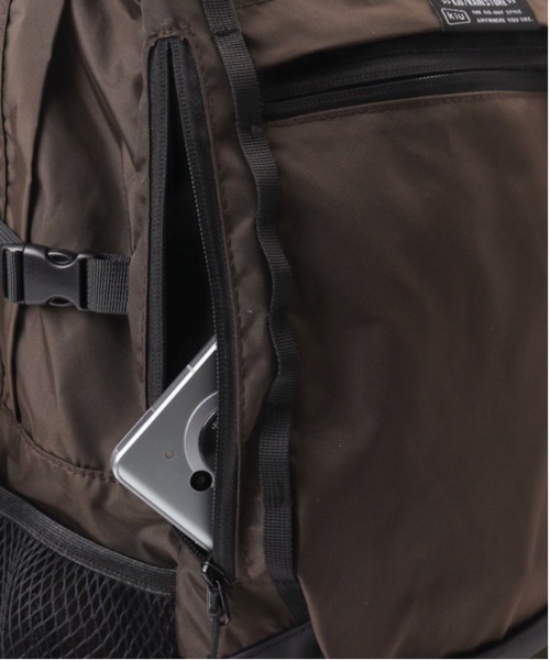 KiU(キウ)の「KiU キウ LC バックパック K448(バックパック/リュック・レディース・ブラウン/イエロー/ブラック・FREE)」の10枚目の写真