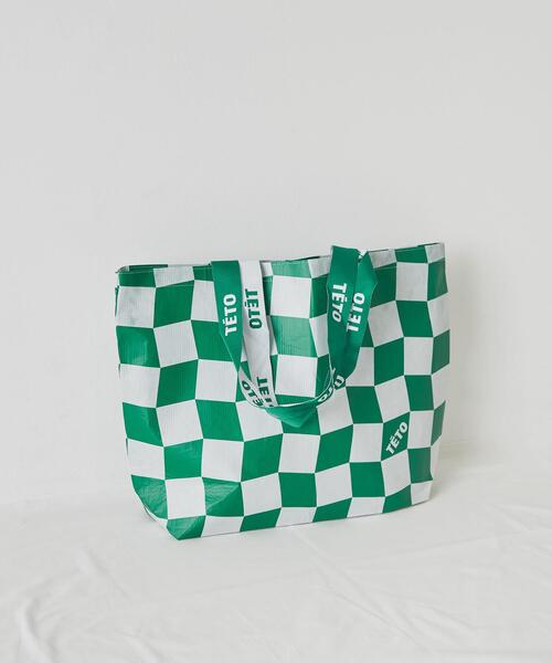 SMELLY(スメリー)の「TETO REUSABLE BAG M(トートバッグ・レディース・グリーン系その他・-)」の1枚目の写真