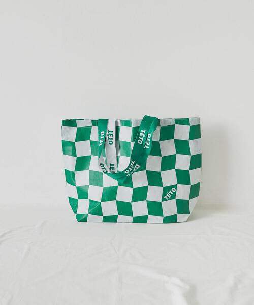 SMELLY(スメリー)の「TETO REUSABLE BAG M(トートバッグ・レディース・グリーン系その他・-)」の2枚目の写真