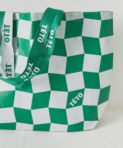 SMELLY(スメリー)の「TETO REUSABLE BAG M(トートバッグ・レディース・グリーン系その他・-)」の3枚目の写真