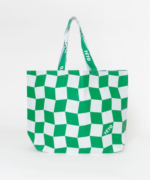 SMELLY(スメリー)の「TETO REUSABLE BAG M(トートバッグ・レディース・グリーン系その他・-)」の4枚目の写真
