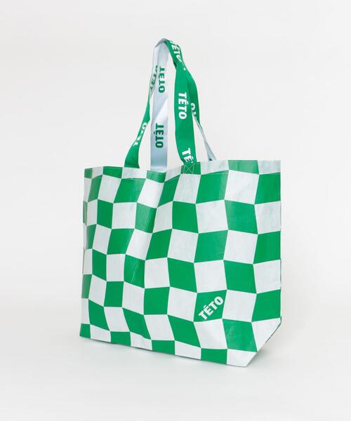 SMELLY(スメリー)の「TETO REUSABLE BAG M(トートバッグ・レディース・グリーン系その他・-)」の5枚目の写真