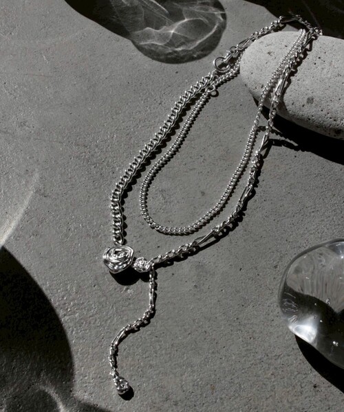 ソワリー soierie ネックレス ボールチェーン ソワリー soierie ネックレス ボールチェーン