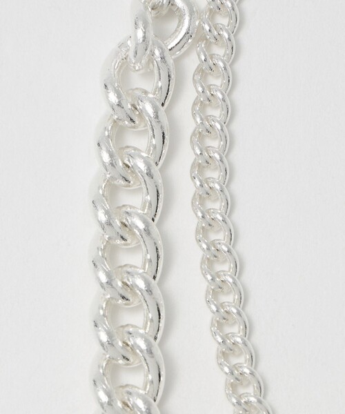 Soierie(ソワリー)の「<Soierie>Rose layered ネックレス(ネックレス・レディース・シルバー・FREE)」の11枚目の写真