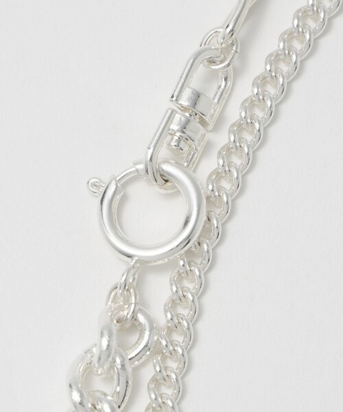 Soierie(ソワリー)の「<Soierie>Rose layered ネックレス(ネックレス・レディース・シルバー・FREE)」の13枚目の写真