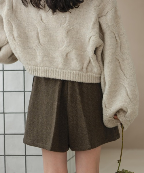 hinari（ヒナリ）の「タックショートパンツ（その他パンツ）」 - WEAR