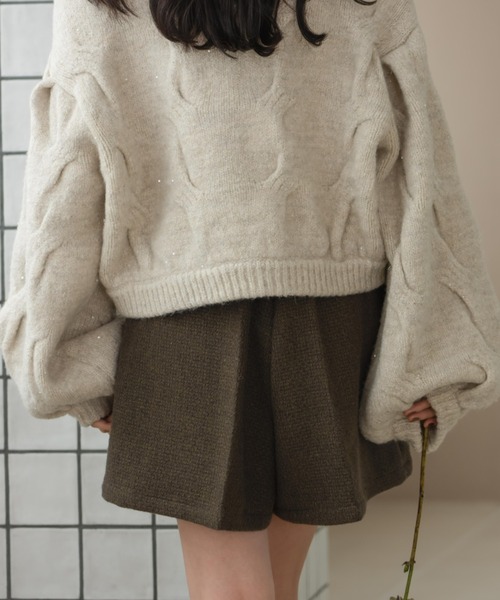 hinari（ヒナリ）の「タックショートパンツ（その他パンツ）」 - WEAR