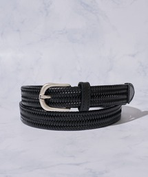 【Saddler's/サドラーズ】25mm幅エラスティックレザーメッシュベルト