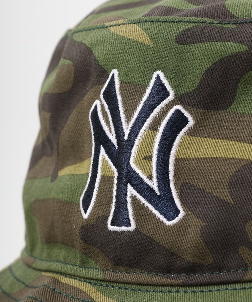 '47（フォーティーセブン）の「MLB公認 ’47BRAND 刺繍 バケットハット カモフラージュ（ハット・レディース・B/A/C/ネイビー・FREE）」の9枚目の写真