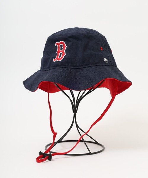 '47（フォーティーセブン）の「MLB公認 ’47BRAND 刺繍 バケットハット カモフラージュ（ハット・レディース・B/A/C/ネイビー・FREE）」の5枚目の写真