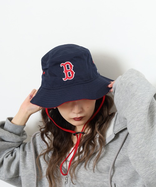'47（フォーティーセブン）の「MLB公認 ’47BRAND 刺繍 バケットハット カモフラージュ（ハット・レディース・B/A/C/ネイビー・FREE）」の11枚目の写真