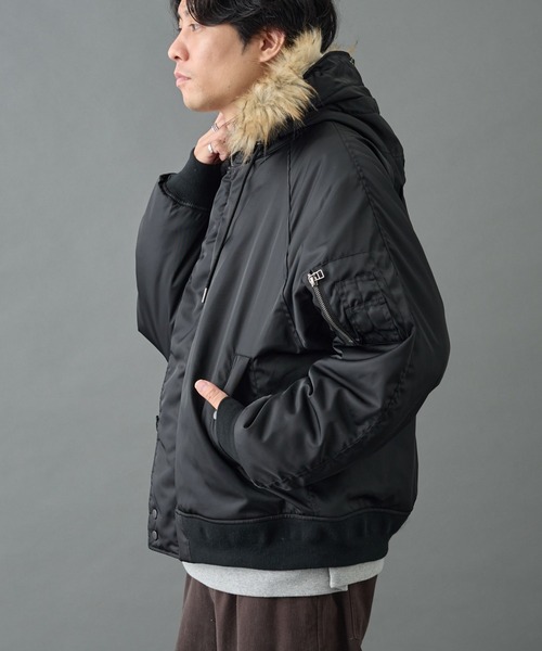 COLONY 2139(コロニートゥーワンスリーナイン)の「N-2Bジャケット(その他アウター・メンズ・ブラック/カーキ・MEDIUM/LARGE)」の3枚目の写真