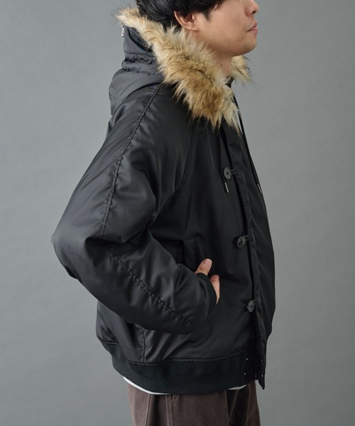 COLONY 2139(コロニートゥーワンスリーナイン)の「N-2Bジャケット(その他アウター・メンズ・ブラック/カーキ・MEDIUM/LARGE)」の5枚目の写真