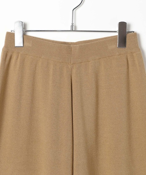 bijorie（ビジュリィ）の「【bijorie】ニットパンツ（ルームウェア/パジャマ・レディース・チャコール/キャメル/アイボリー・FREE）」の21枚目の写真