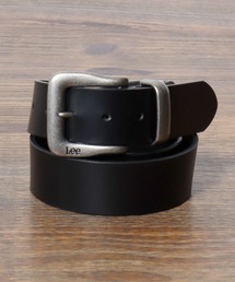本革 シルバースクエアバックル レザーナローベルト 30mm（ベルト
