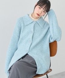 earth music&ecology（アースミュージックアンドエコロジー）の「襟付きニットアウター（その他アウター）」