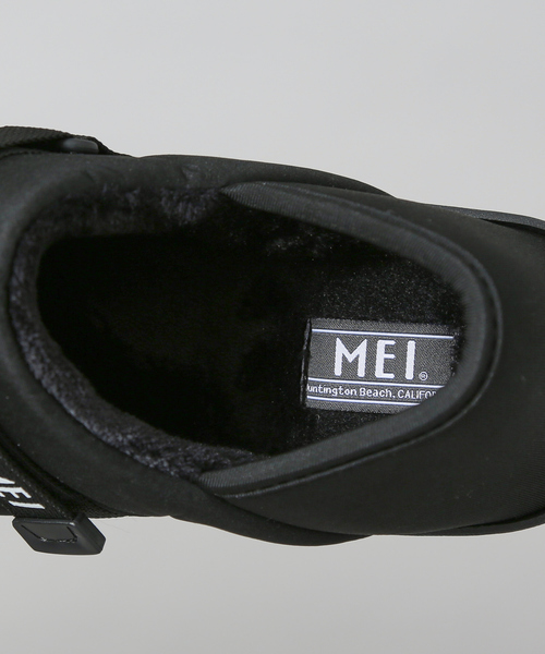 MEI(メイ)の「【MEI / メイ】フロントベルト 内起毛 ウォーム キルティング ワンマイル サンダル スリッポン(スリッポン・メンズ・キャメル/グリーン系その他/カーキ/ブラック/グレー・M/S/L)」の6枚目の写真