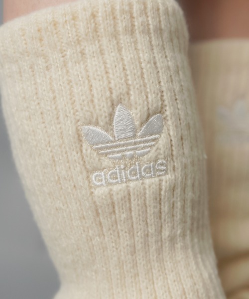 adidas（アディダス）の「【adidas/アディダス】ニットレッグカバー（レッグウォーマー・レディース・アイボリー/ブラック・ONESIZE）」の10枚目の写真