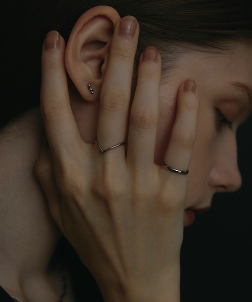 CENE（セネ）の「【CENE】セネ/エッジラインリング（リング・レディース・ゴールド/シルバー・#9/#11/#13）」の8枚目の写真