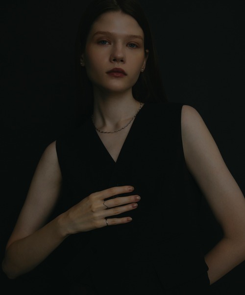 CENE（セネ）の「【CENE】セネ/エッジラインリング（リング・レディース・ゴールド/シルバー・#9/#11/#13）」の10枚目の写真