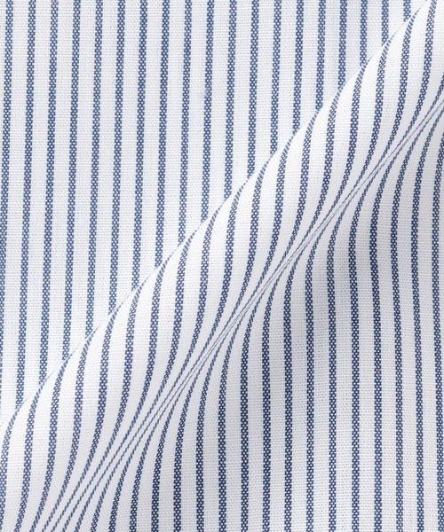 TOKYO SHIRTS(トウキョウシャツ)の「【超形態安定】 形態安定ノンアイロン スキッパー 長袖ビジネスワイシャツ(ビジネスシャツ・レディース・ブルー・XL/S/M/L/LL)」の5枚目の写真