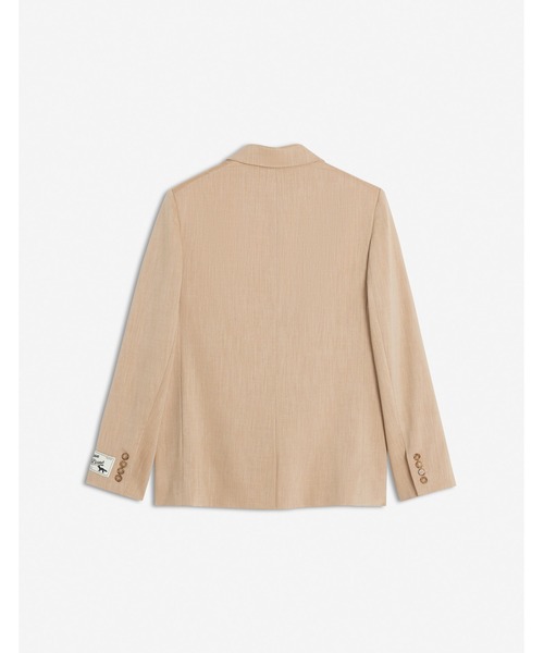 Maison Kitsune（メゾンキツネ）の「TAILORED JACKET（テーラードジャケット・レディース・ベージュ・34/36）」の2枚目の写真