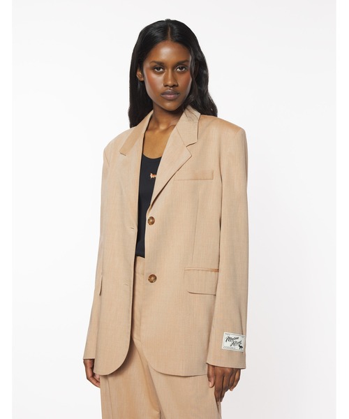 Maison Kitsune（メゾンキツネ）の「TAILORED JACKET（テーラードジャケット・レディース・ベージュ・34/36）」の5枚目の写真