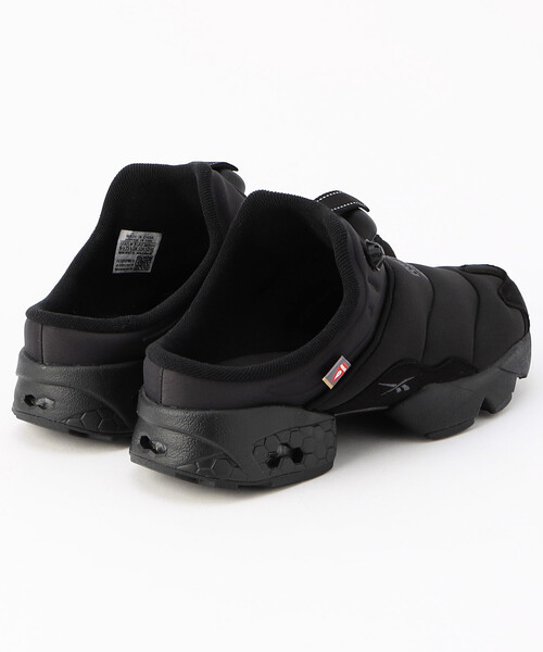 FREAK'S STORE（フリークスストア）の「Reebok/リーボック INSTAPUMP FURY MULE / インスタポンプフューリー ミュール / 100230815（スニーカー・レディース・ブラック・23.5cm/24.0cm/24.5cm）」の3枚目の写真