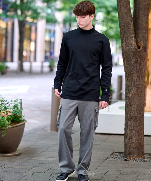DRESSTERIOR(ドレステリア)の「ハイグレード オフタートルカットソー(Tシャツ/カットソー・メンズ・ホワイト/ブラック・90/92/91/94)」の10枚目の写真
