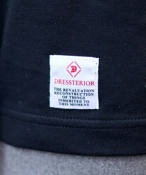 DRESSTERIOR(ドレステリア)の「ハイグレード オフタートルカットソー(Tシャツ/カットソー・メンズ・ホワイト/ブラック・90/92/91/94)」の17枚目の写真
