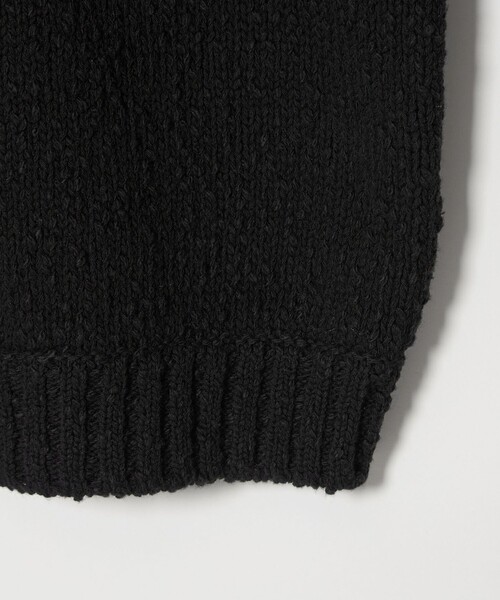 MONKEY TIME（モンキータイム）の「コットン スラブ クルーネック（ニット/セーター・メンズ・ライム/ブラック・S/M/L/XL）」の10枚目の写真