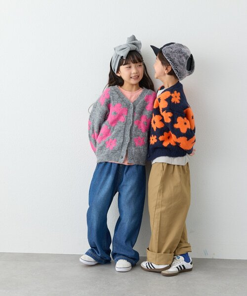 ヴィンテージ 花柄 チロリアンカーディガン ローズ 総柄 Sieger P