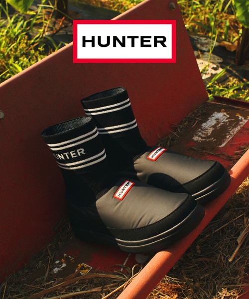 HUNTER/ハンター レディース スニーカー 韓国 ホワイト IN / OUT