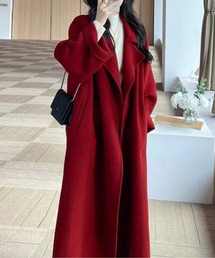 CHUL(チュル)のオーバーサイズベルト付きロングコート(トレンチコート)
