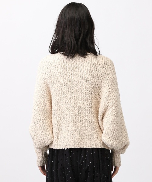 studio CLIP（スタディオクリップ）の「《natural by clip》3ゲージドルマンプルオーバー（ニット/セーター・レディース・グレー/ブラック/アイボリー・FREE）」の15枚目の写真