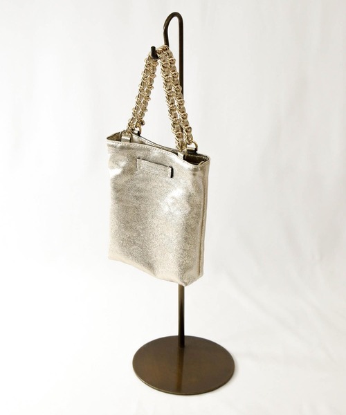 GIANNI CHIARINI（ジャンニ キアリーニ）の「ＣＡＭＩＬＬＡバッグ（ショルダーバッグ・レディース・ブラック/シルバー/ゴールド・FREE）」の3枚目の写真