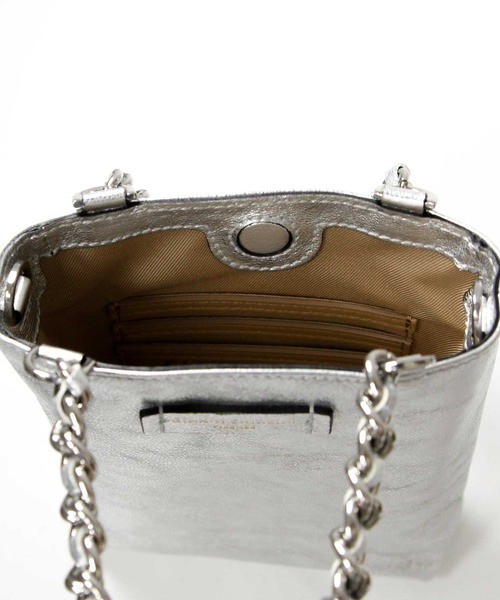 GIANNI CHIARINI（ジャンニ キアリーニ）の「ＣＡＭＩＬＬＡバッグ（ショルダーバッグ・レディース・ブラック/シルバー/ゴールド・FREE）」の22枚目の写真